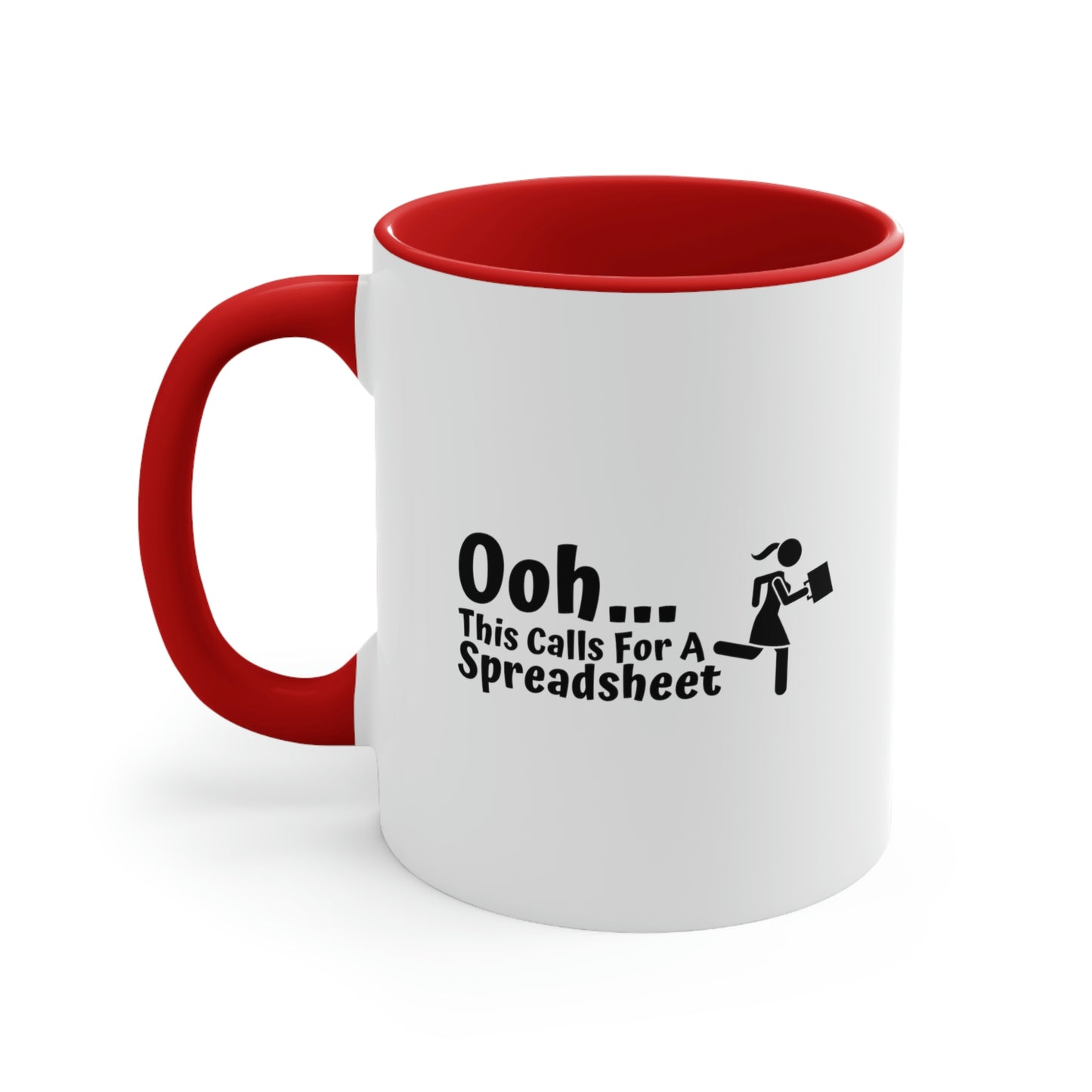 Ohhh This Calls For A Spreadsheet | Accountant Coffee Mug