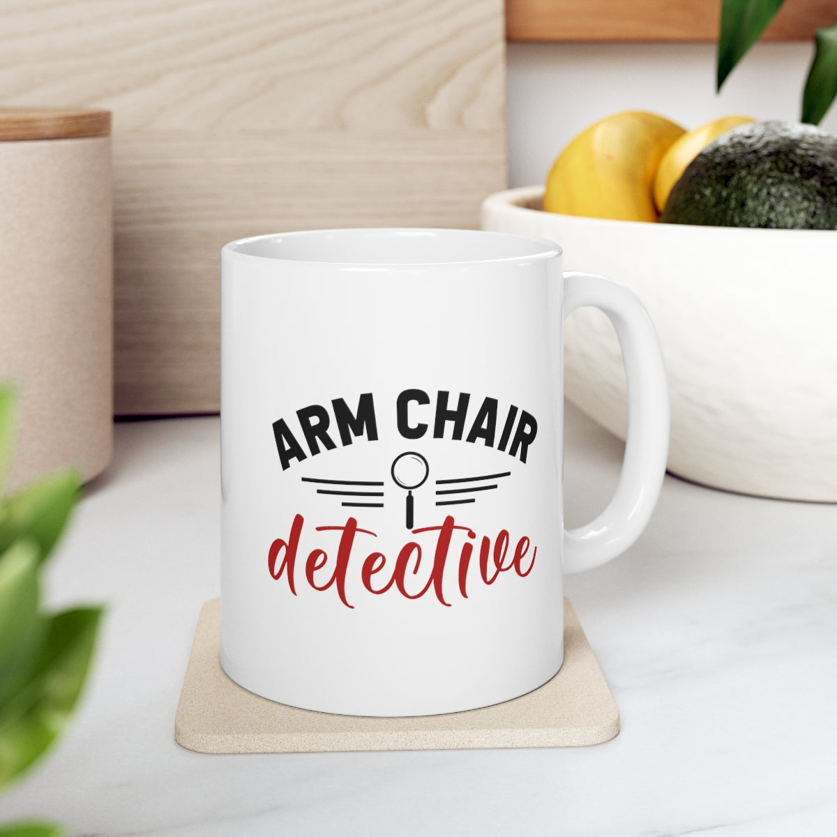 Arm Chair Detective | True Crime Shows Coffee Mugs