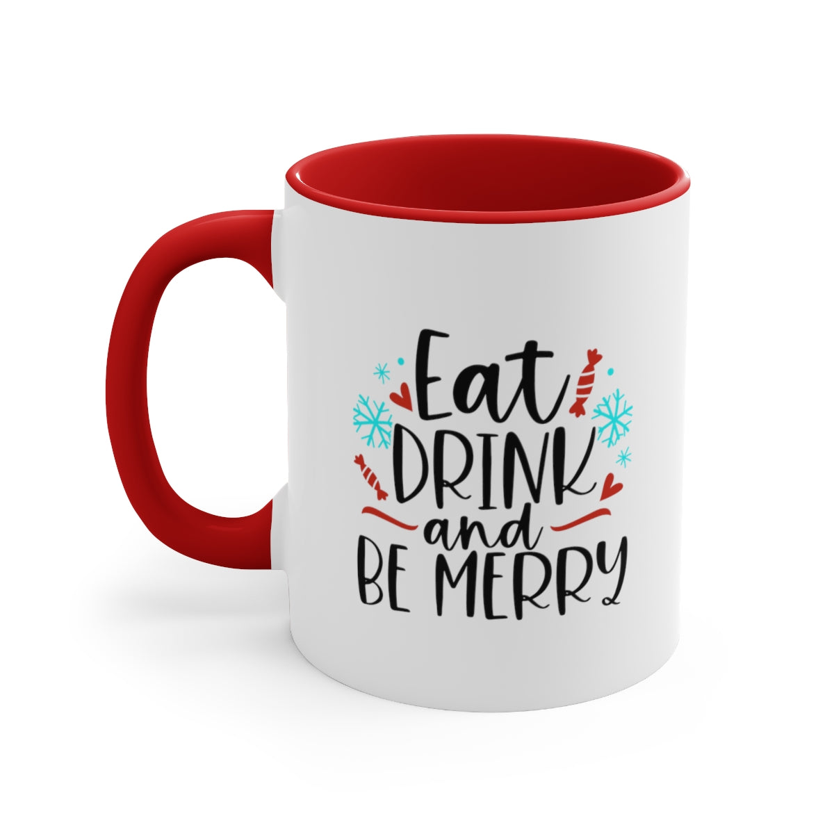 Eat Drink and be Merry | Christmas Coffee Mug