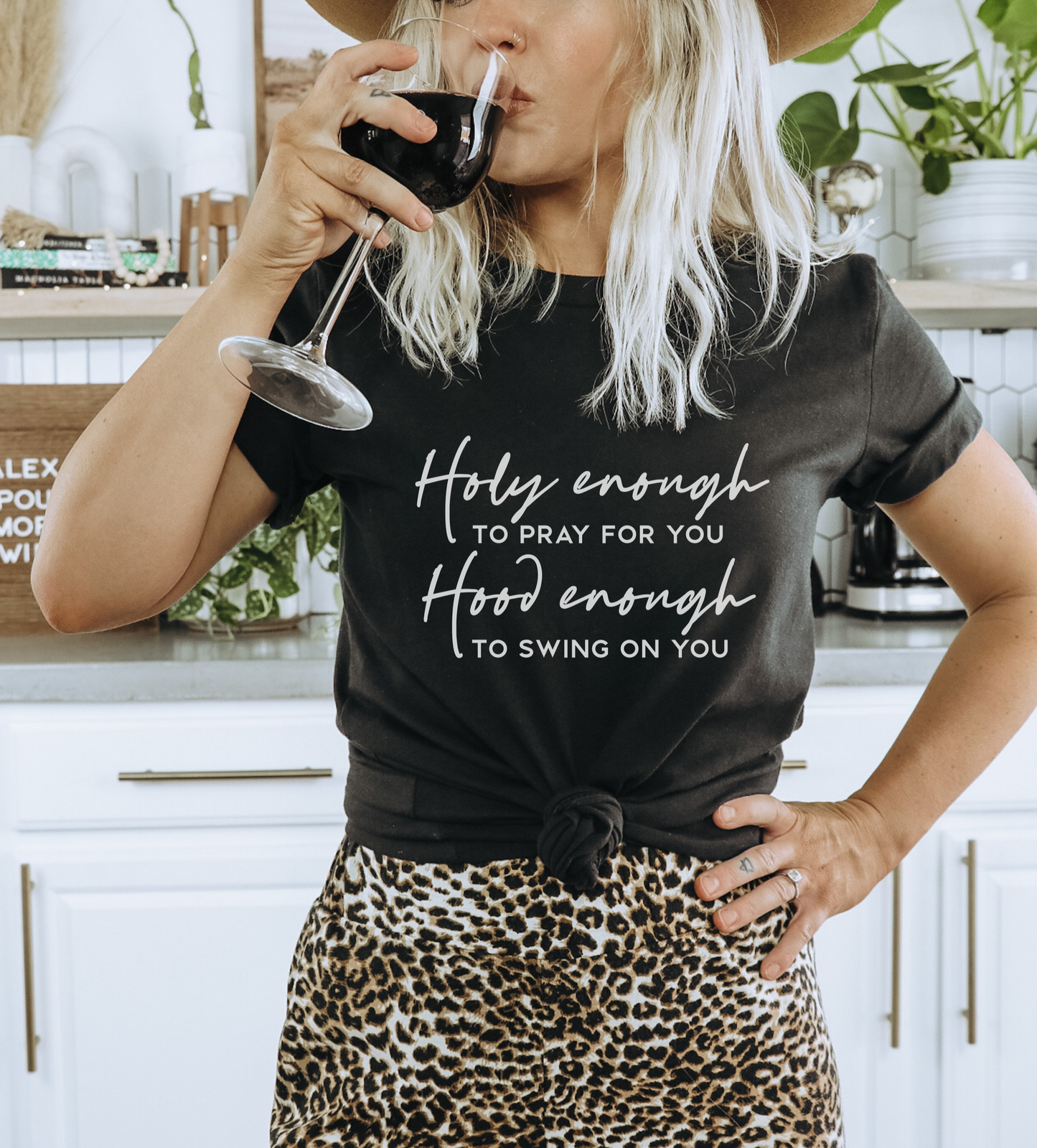 Holy Enough to Pray, Holy Enough to Swing | Funny Tshirt | Sarcastic Tshirt