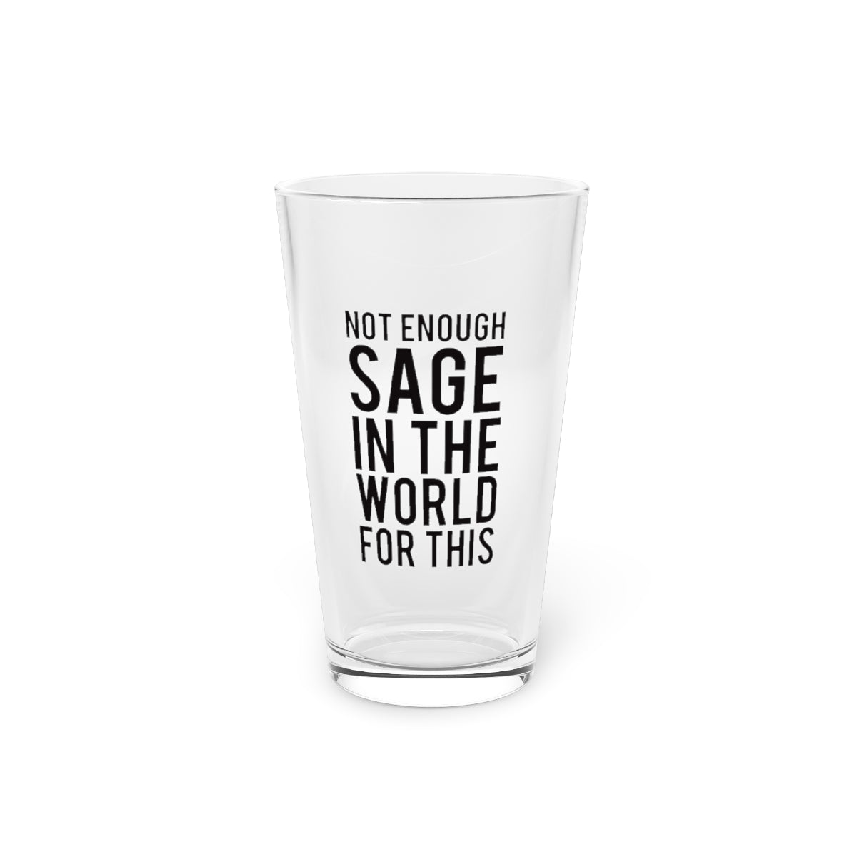 Not Enough Sage In the World For This Funny Beer Glass