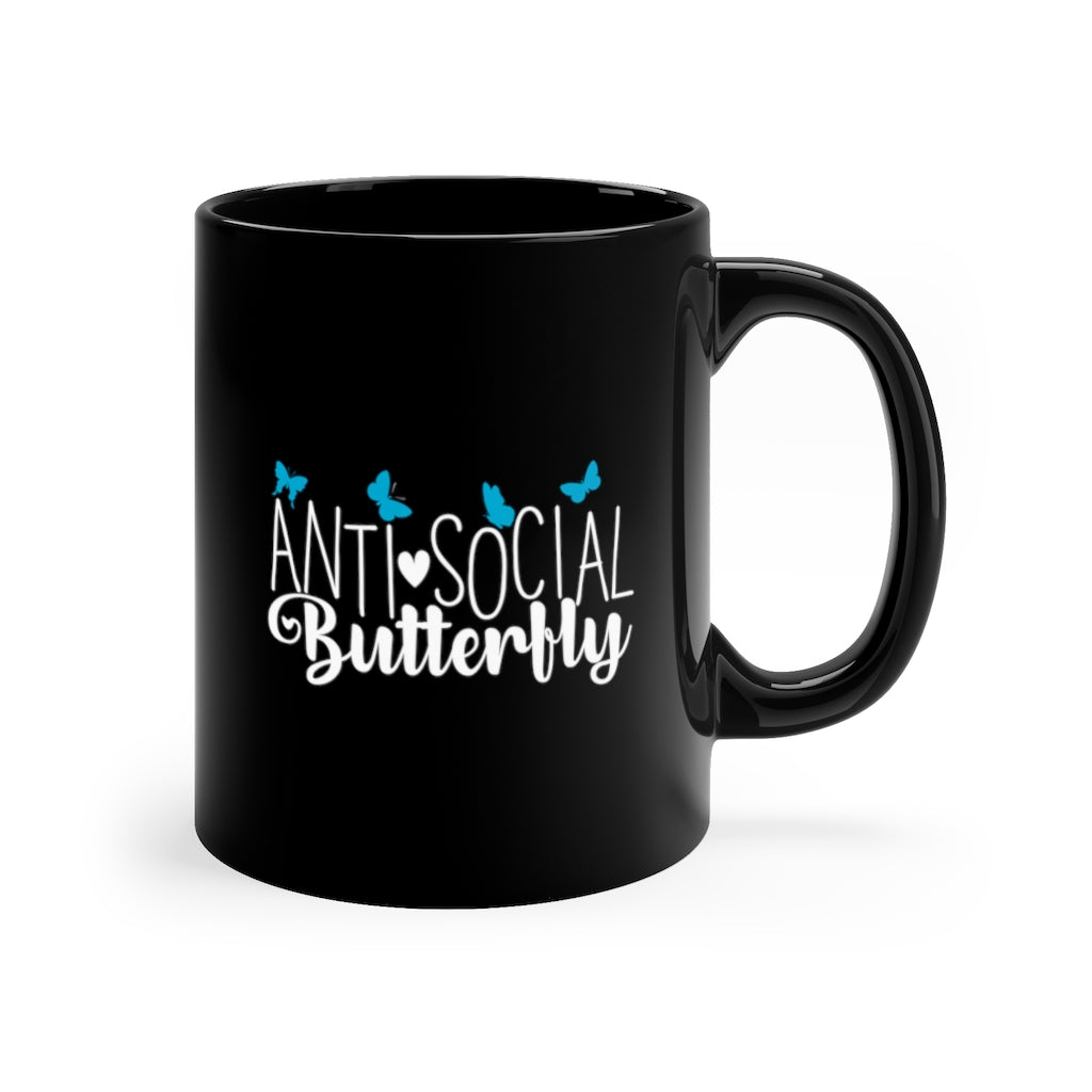 Antisocial Butterfly | Sarcastic Coffee Mug
