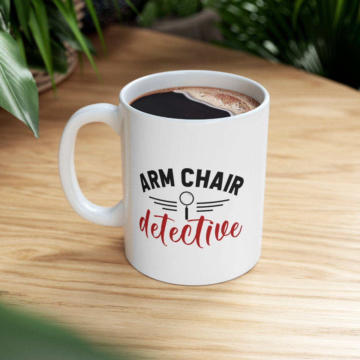 Arm Chair Detective | True Crime Shows Coffee Mugs