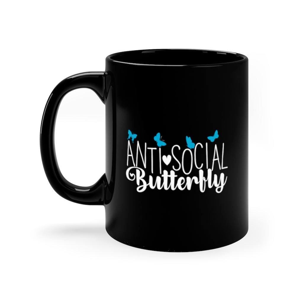 Antisocial Butterfly | Sarcastic Coffee Mug