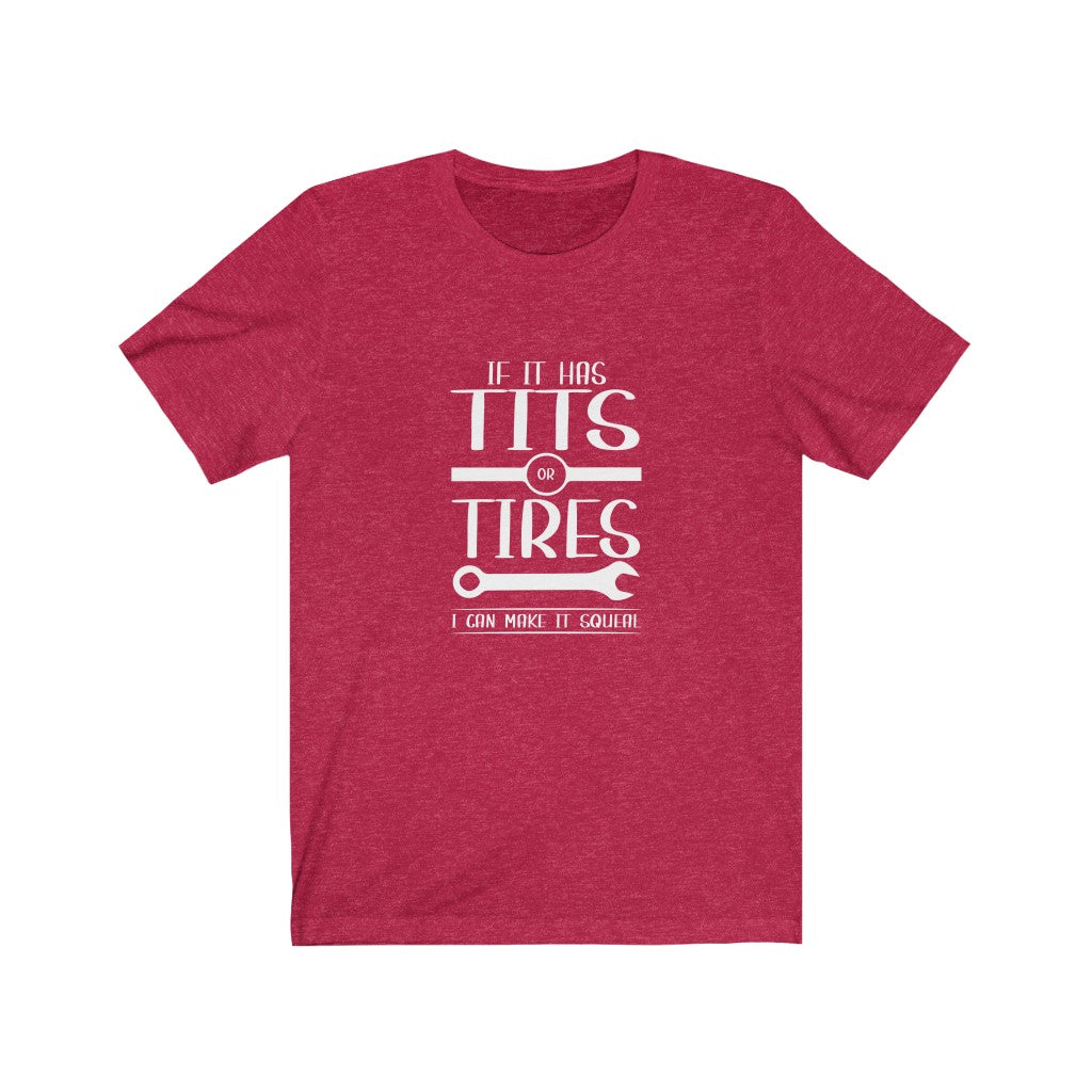 If It Has Tits or Tires | Adult Funny Tshirt