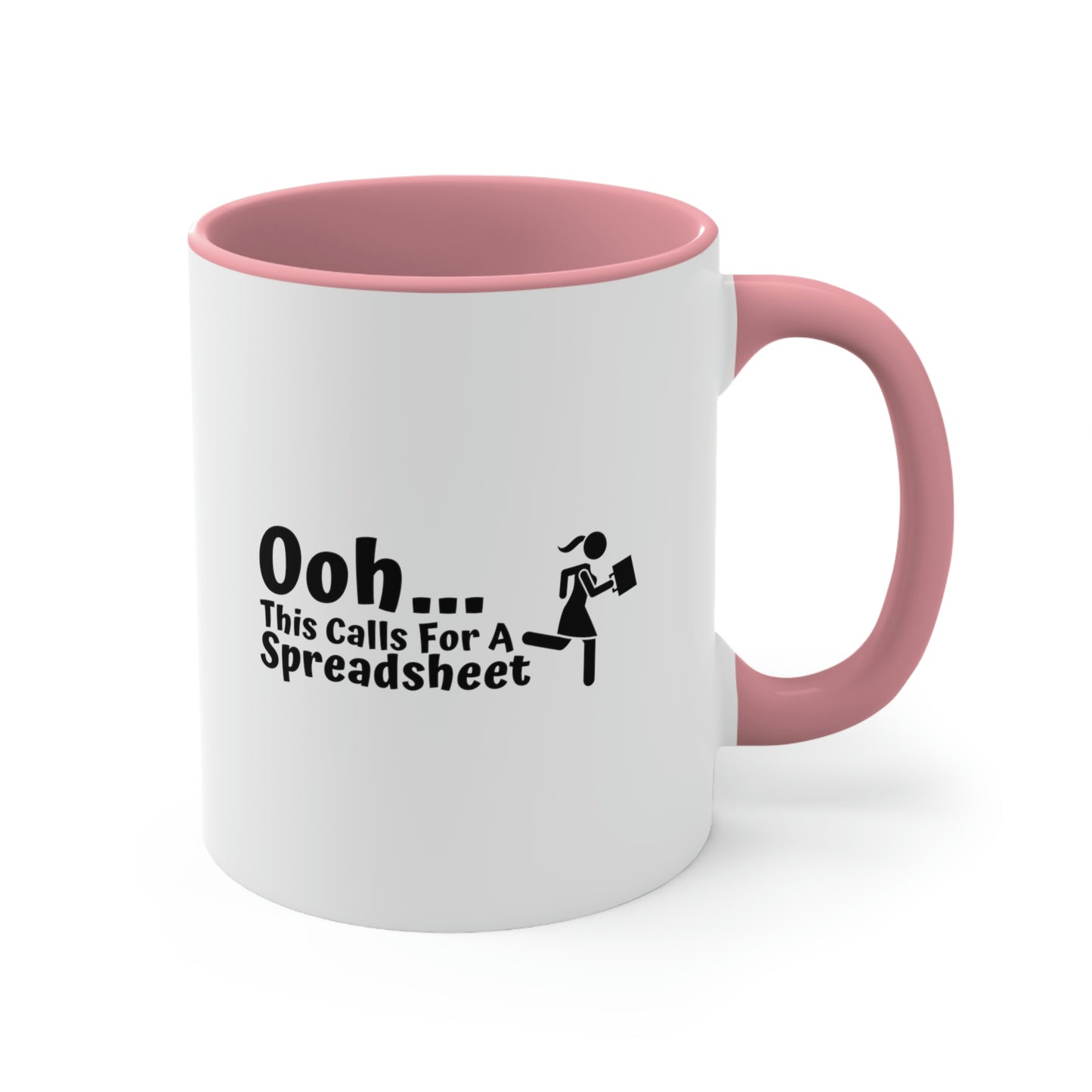 Ohhh This Calls For A Spreadsheet | Accountant Coffee Mug