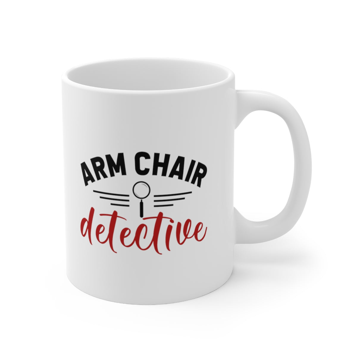 Arm Chair Detective | True Crime Shows Coffee Mugs