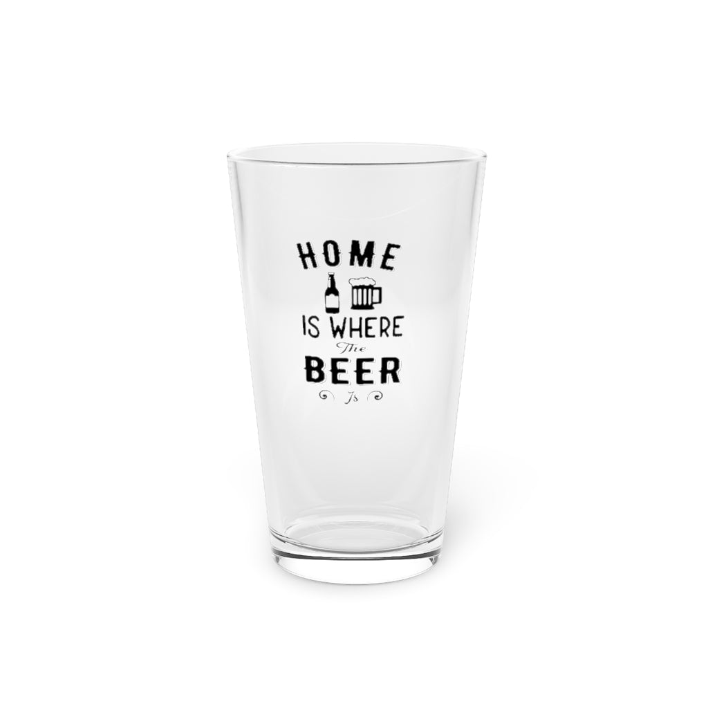 Home Is Where The Beer Is | Funny Beer Glass