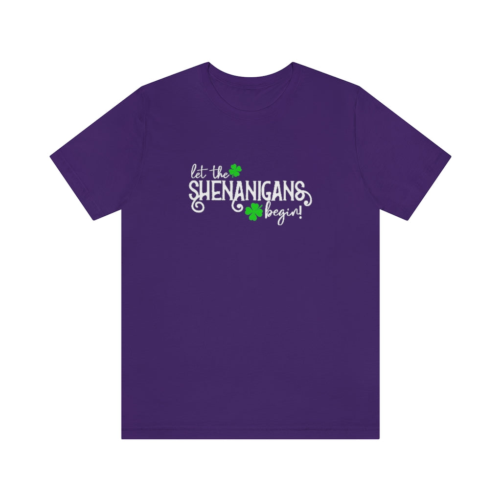 Let the Shenanigans Begin | St Patricks Shirts | Funny St Patrics Shirts
