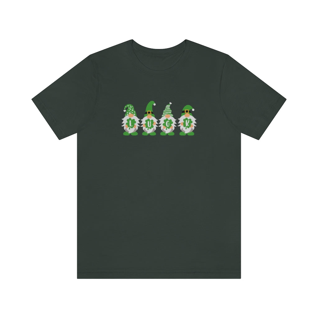 Lucky Gnomes | St Patricks Tshirt | Funny St Patricks Shirt
