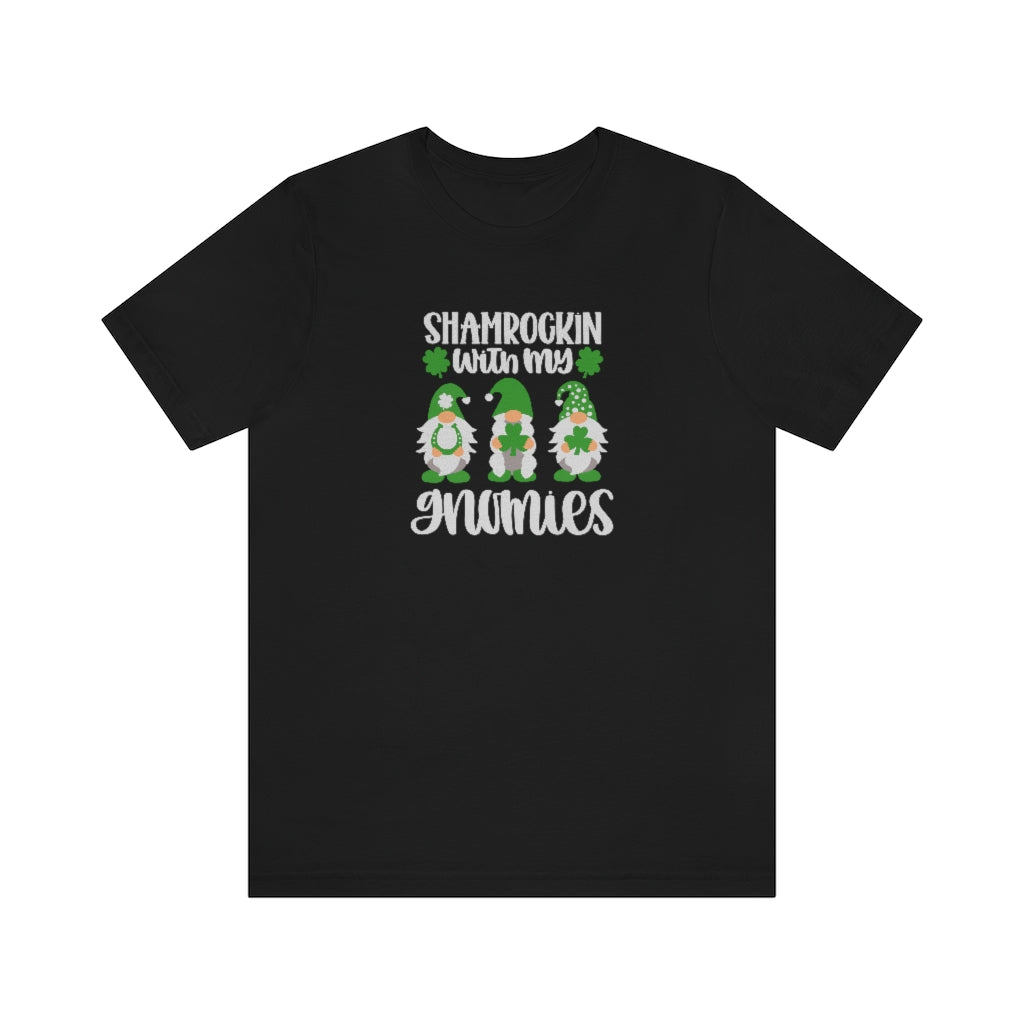Shamrocking With My Gnomnies | St Patricks Shirt | Funny St Patricks Shirts