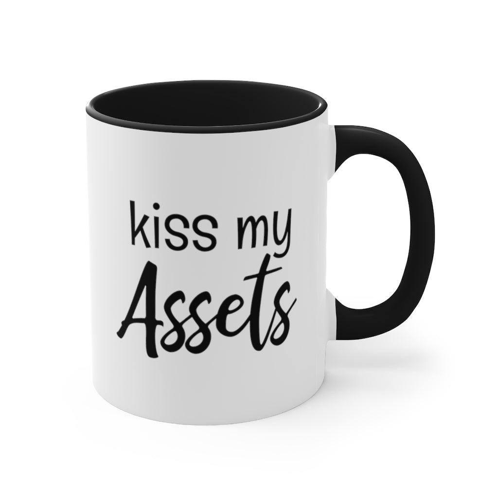 Kiss My Assets | Funny Coffee Mug | Gifts for accountant | Accountant Coffee Mug