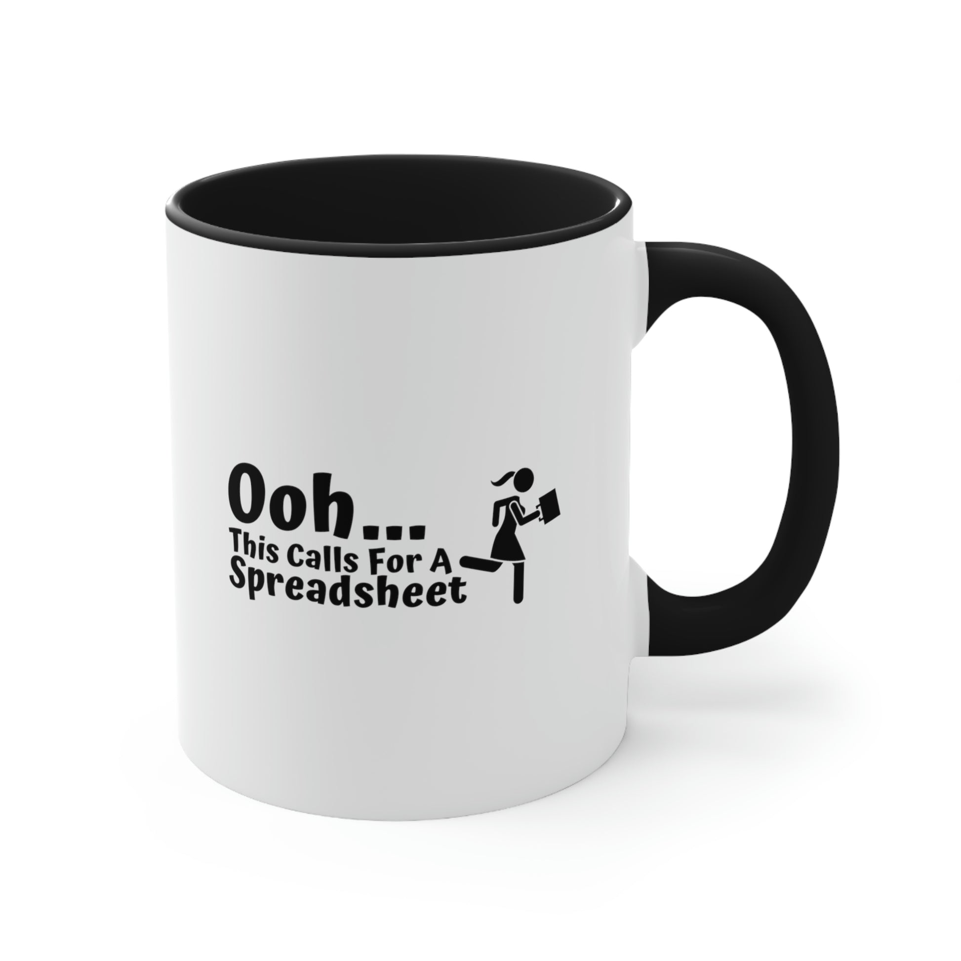 Ohhh This Calls For A Spreadsheet | Accountant Coffee Mug