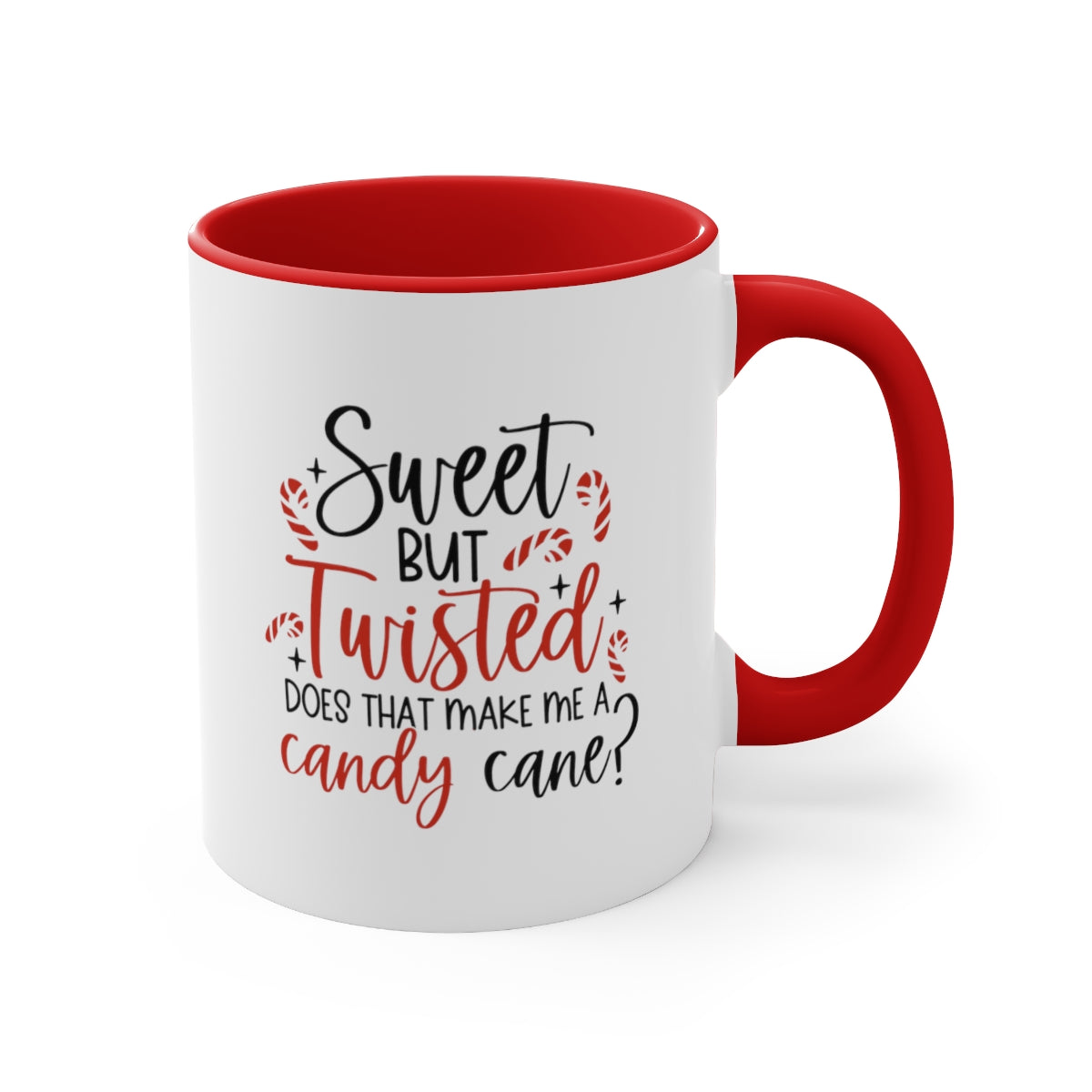 Sweet but twisted christmas mug