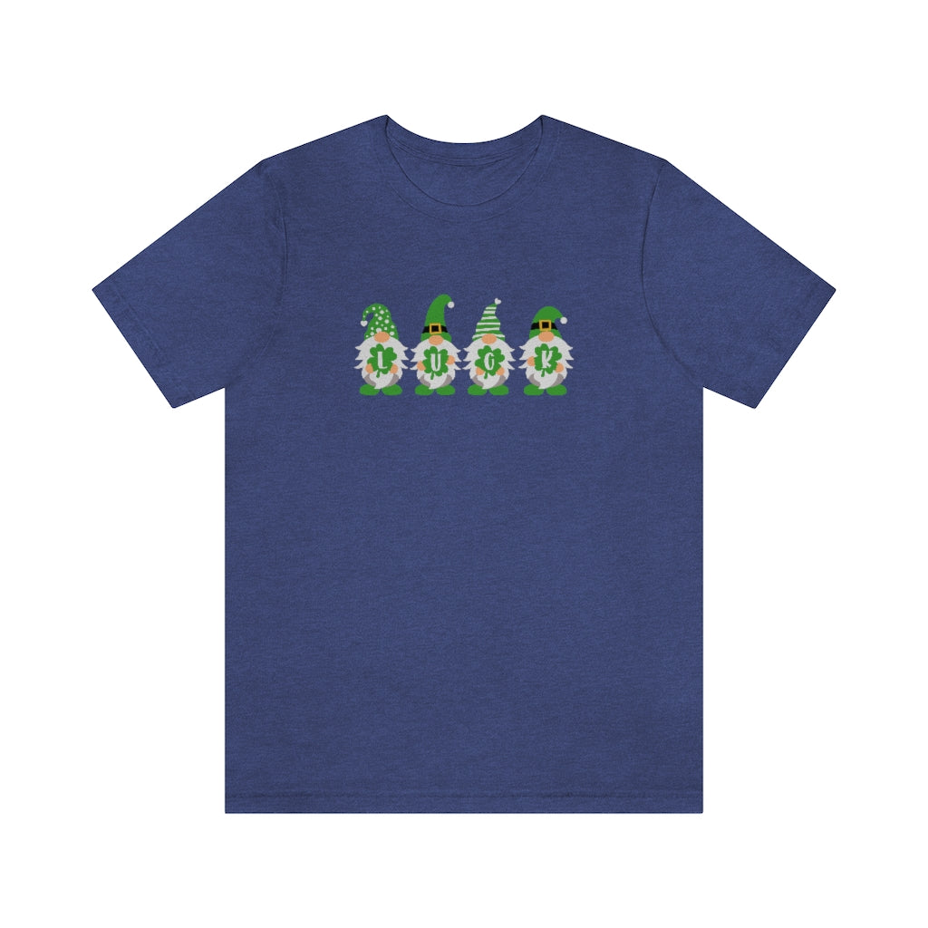 Lucky Gnomes | St Patricks Tshirt | Funny St Patricks Shirt