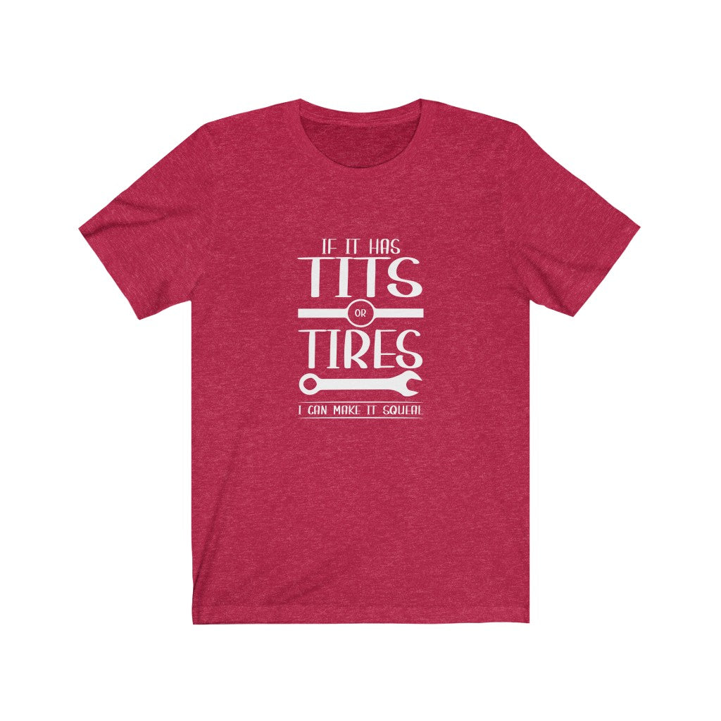If It Has Tits or Tires | Adult Funny Tshirt